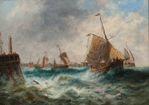 Корабли в бурном море, Вильямсон Уильям Генри