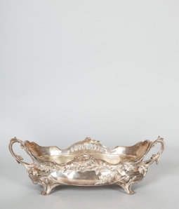 Серебряная ваза для фруктов овальной формы (Франция), 