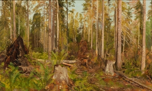 Лес (Лесной этюд), Шишкин Иван Иванович