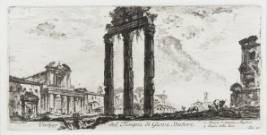 Tav.7. Vestigi del Temp. di Giove Tonan in Roma. Из альбома «Alcune vedute di archi trionfali ed altri monumenti: inalzati da Romani parte de quali si veggono in Roma, e parte per l'Italia» (1720–1778), <br />
<b>Notice</b>:  Undefined index:  authorlastname in <b>/home/dialog-g/dialog-g.ru/docs/_modules/authors/site/tmpl/oneauthor-list.html</b> on line <b>4</b><br />
