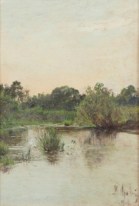 Пейзаж с рекой, Яровой Михаил Михайлович